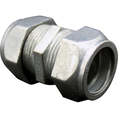 Sigma Engineered Solutions EMT Coupling, Compression, Steel 49040